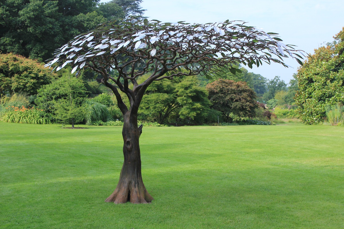 Arbour metallum Tree Sculpture at RHS Wisley Garden Sculpture Tree Design Trees Art by Mark Reed