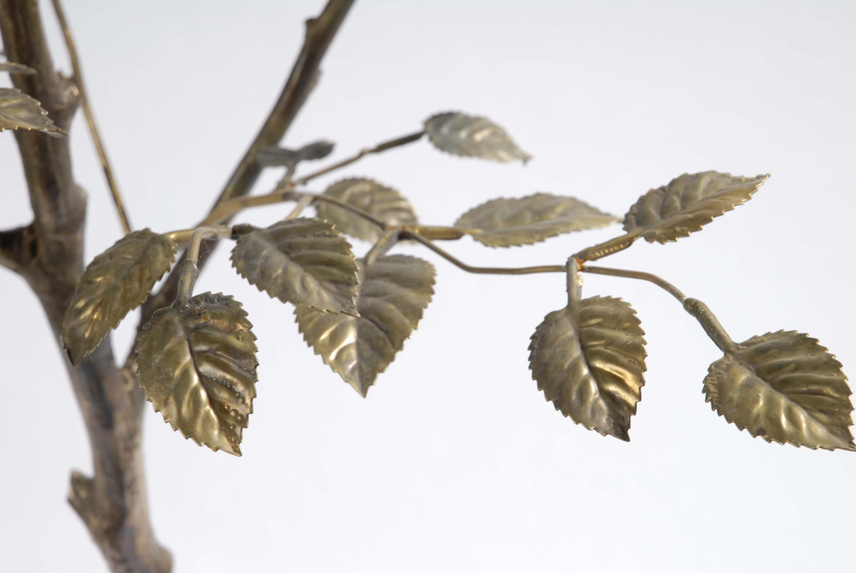 Alder Tree sculpture detail contemporary bronze sculpture Warehouse apartment design Urban garden design and sculpture by Mark Reed