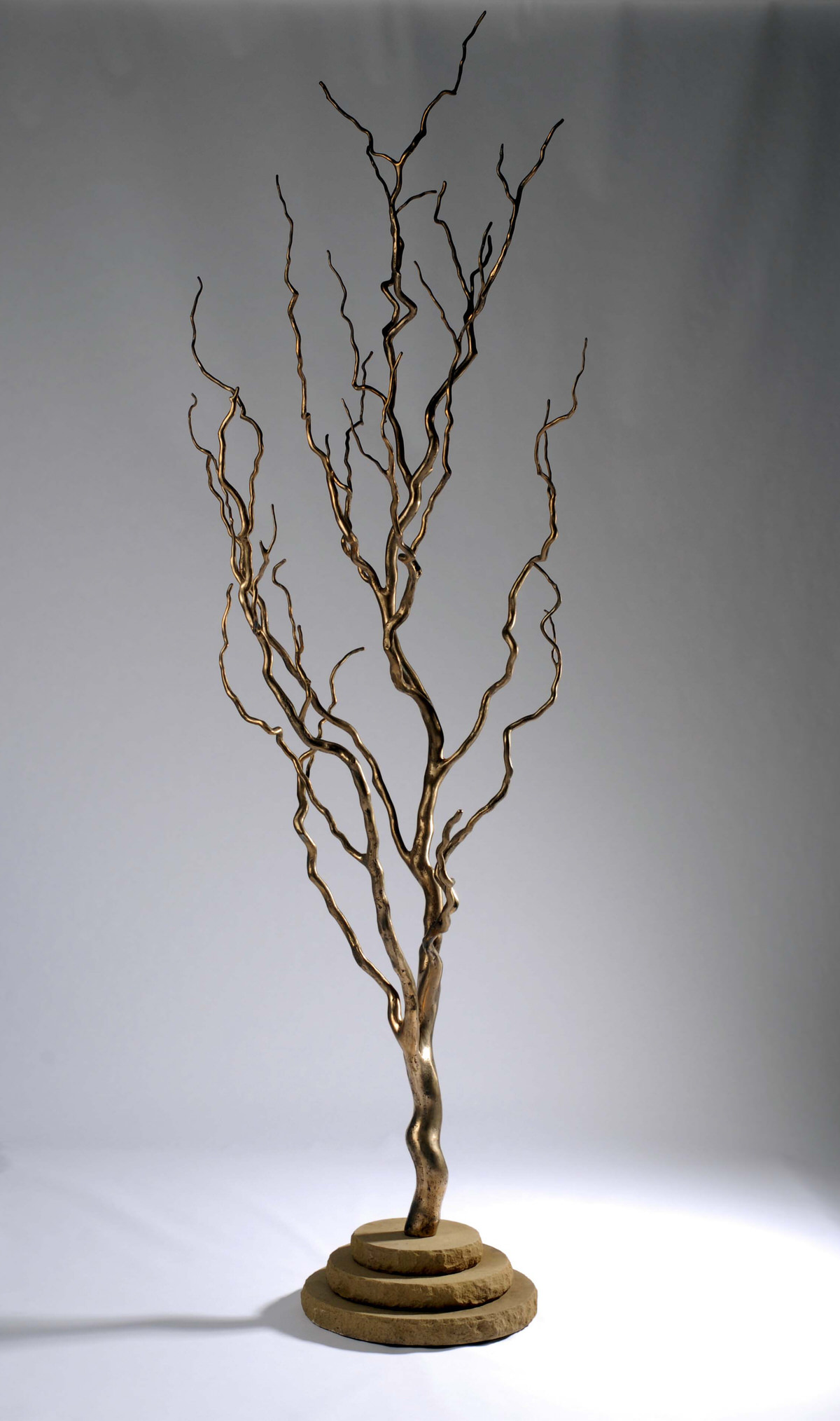Willow Tree sculpture bronze sculpture for gardens sculpture for public spaces corporate sculpture tree design trees art indoor trees design offices by Mark Reed